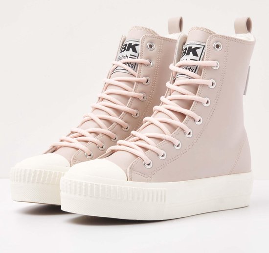 KAYA HIGH Dames sneakers hoog - Licht roze - maat 42 | bol.com