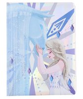 Notitie disney frozen 2 metallic notebook met lijn harde kaft 20 cm hoog 15 cm lang