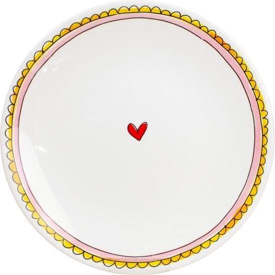 BLOND AMSTERDAM EB: PLATE 22 CM PINK