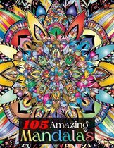 105 Amazing Mandalas Adult Coloring Book