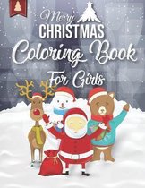 Merry Christmas Coloring Book For Girls