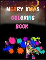 Merry Xmas Coloring Book