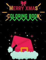 Merry Xmas Coloring Book