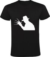 Freddy Krueger Heren t-shirt | fred | nightmare | horror | zombie | Zwart