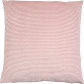 Hoyz | Lino Roze Kussen | 45 X 45 | Sierkussen Voor Woonkamer Of Slaapkamer