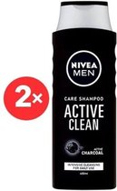 Nivea Men ACTIVE CLEAN Shampoo - DUOPAK - 2 x 250 ml