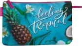 Fabrizio Bikinitas Feeling Tropical 30 X 20 Cm Polyester Blauw