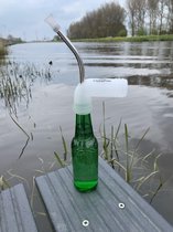 Bier Snorkel Wit - Bier - Snorkel - Bierspel - Biersnorkel - Drankspel - Bierbong - Wit