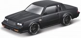 Maisto Buick GRAND NATIONAL 1987 zwart modelauto schaalmodel 1:64