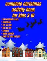 Complete Christmas Activity Book for Kids