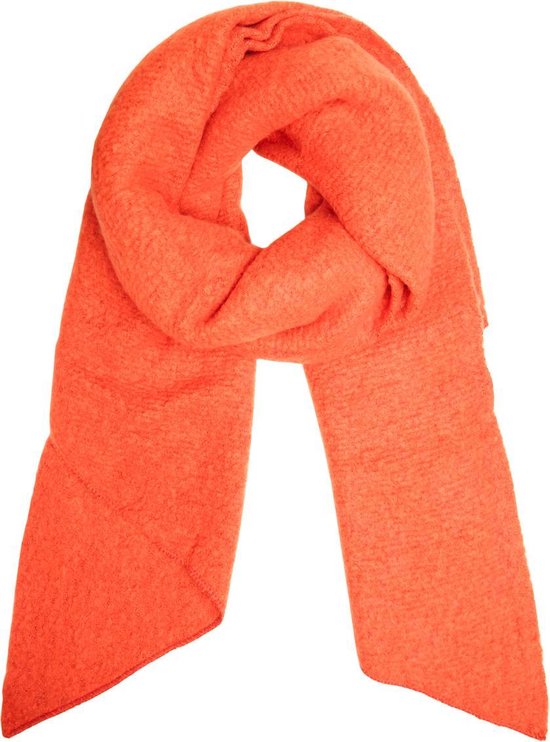 Warme dames sjaal Comfy Winter|Oranje effen shawl | bol.com