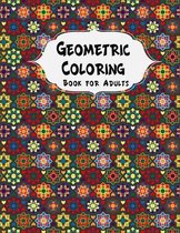 Geometric Coloring Book for adults