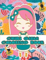 Chibi girls coloring book