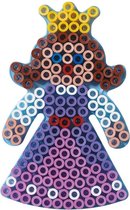 Hama MAXI strijkkralen vormpje / figuur / grondplaat voor GROTE strijkparels PRINSES / PRINCESS / FEE (strijkkralenbordje sprookje)