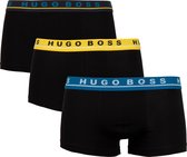 Hugo Boss Brief Boxershorts (3-pack) Onderbroek - Mannen - zwart/geel/blauw