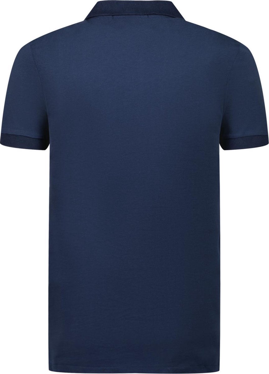 Polo Shirt Heren Sanwin - Donker Blauw Pompano - Maat M