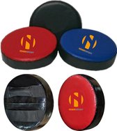 Stootkussen rond (focus mitt) Nihon I zwart, blauw of rood