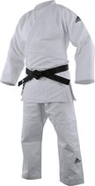 Adidas Judopak Champion II slimfit IJF | Limited Olympic - Product Kleur: Wit / Product Maat: 185