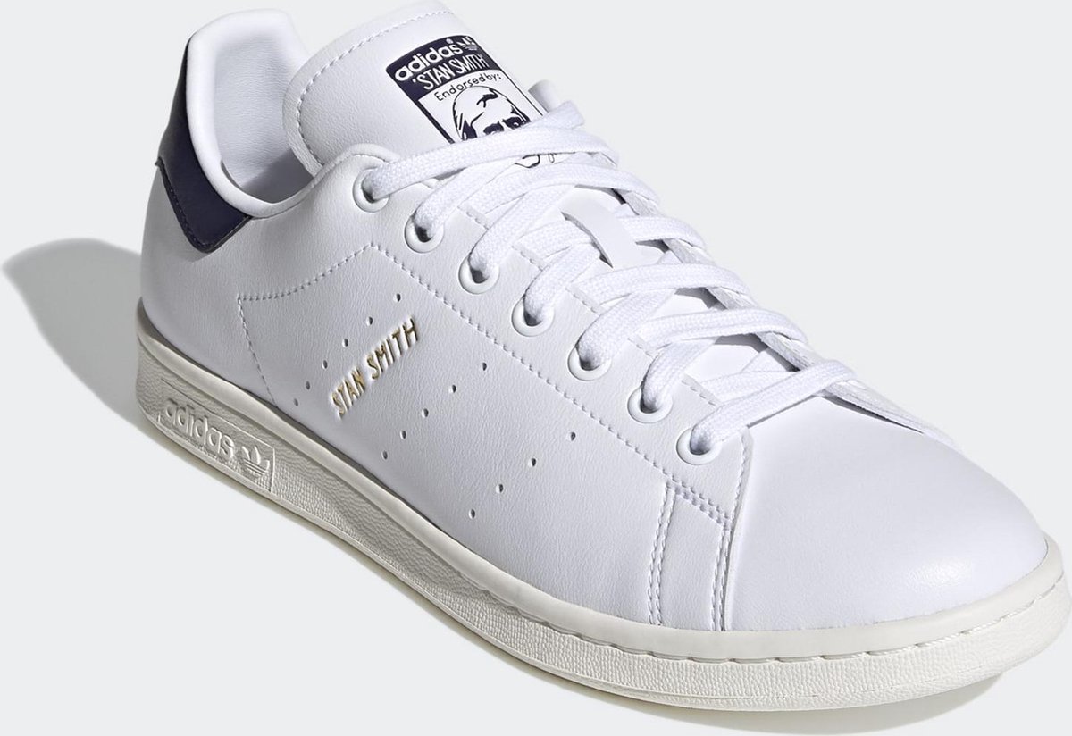 adidas Stan Smith Heren Sneakers - Ftwr White/None/Off White - Maat 46 2/3  | bol.com