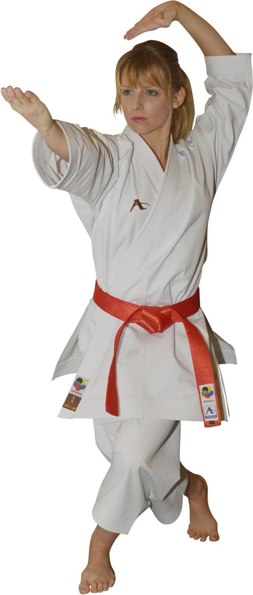 Karatepak Amber Evolution Arawaza | WKF-approved kata-pak - Product Kleur: Wit / Product Maat: 205