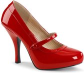 Pleaser Pink Label Pumps -47 Shoes- PINUP-01 Paaldans schoenen Rood