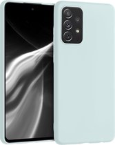 kwmobile telefoonhoesje voor Samsung Galaxy A72 - Hoesje voor smartphone - Back cover in cool mint