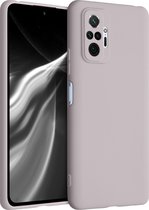 kwmobile telefoonhoesje voor Xiaomi Redmi Note 10 Pro - Hoesje voor smartphone - Back cover in lila wolk