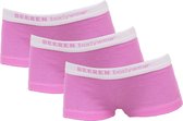 Beeren 3-Pack Meisjes boxershorts Lilly Roze maat 176/188