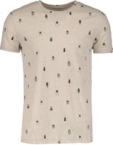 No Excess T-shirt - Modern Fit - Beige - XXL