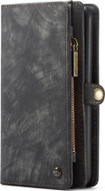 Caseme - Samsung Galaxy A52 Hoesje - Portemonnee met Uitneembare Case Vintage Zwart