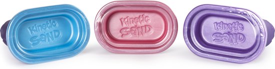 Kinetic Sand Shimmer - Glitterzand - 3 kleuren - 340 gr - Sensorisch speelgoed