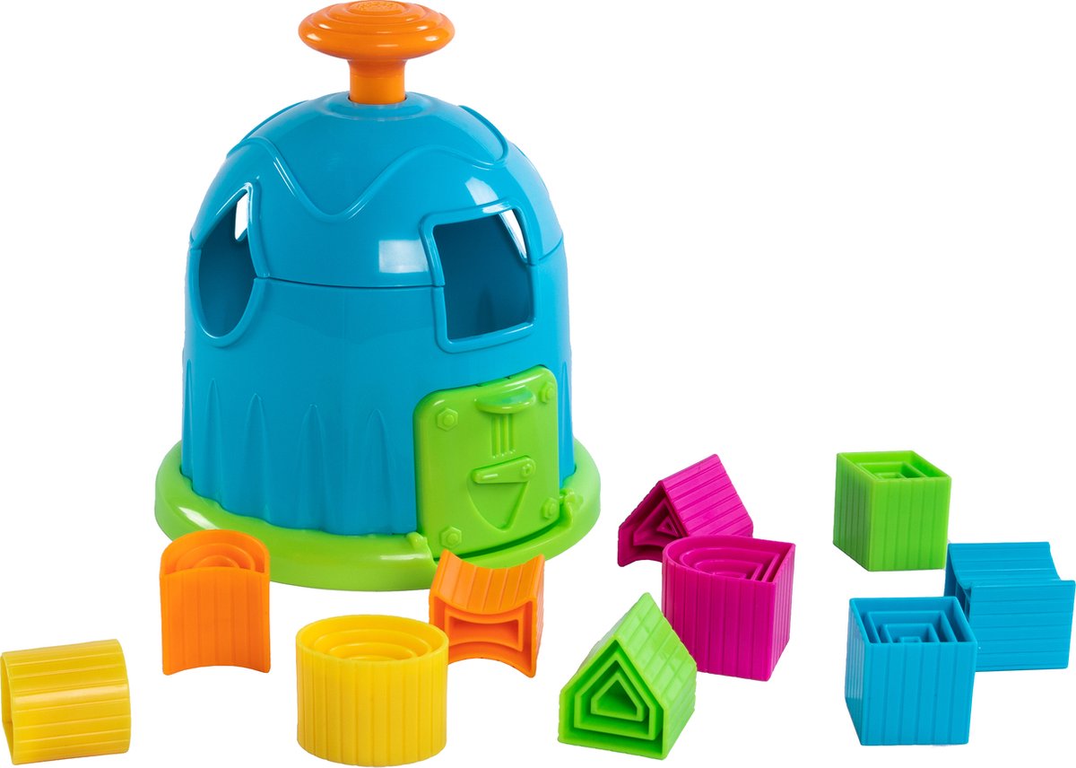 Fat Brain Toys Vormenstoof Shape Factory Junior 19 X 20 Cm Abs