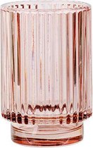 Theelichthouder Glas - Waxinelichthouder - Vieux Roze - ø8,5cm