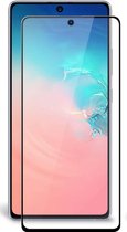 Samsung Galaxy S10 Lite - Full Cover Screenprotector - Gehard Glas - Zwart