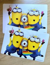 Minions Despicable me placemats 2 stuks