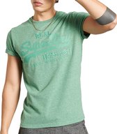 Superdry T-shirt - Mannen - Groen