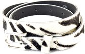 Cowboysbelt Belt 259138 - Size 85 - Zebra