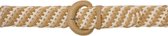 Joss Damesriem Tailleriem C26159 - Ecru/beige - One Size Fits All