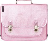 Caramel & Cie Boekentas Glitter Rose - Large