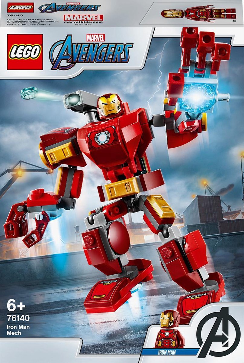 LEGO Marvel Avengers Iron Man Mech 76140 — afbeelding 22