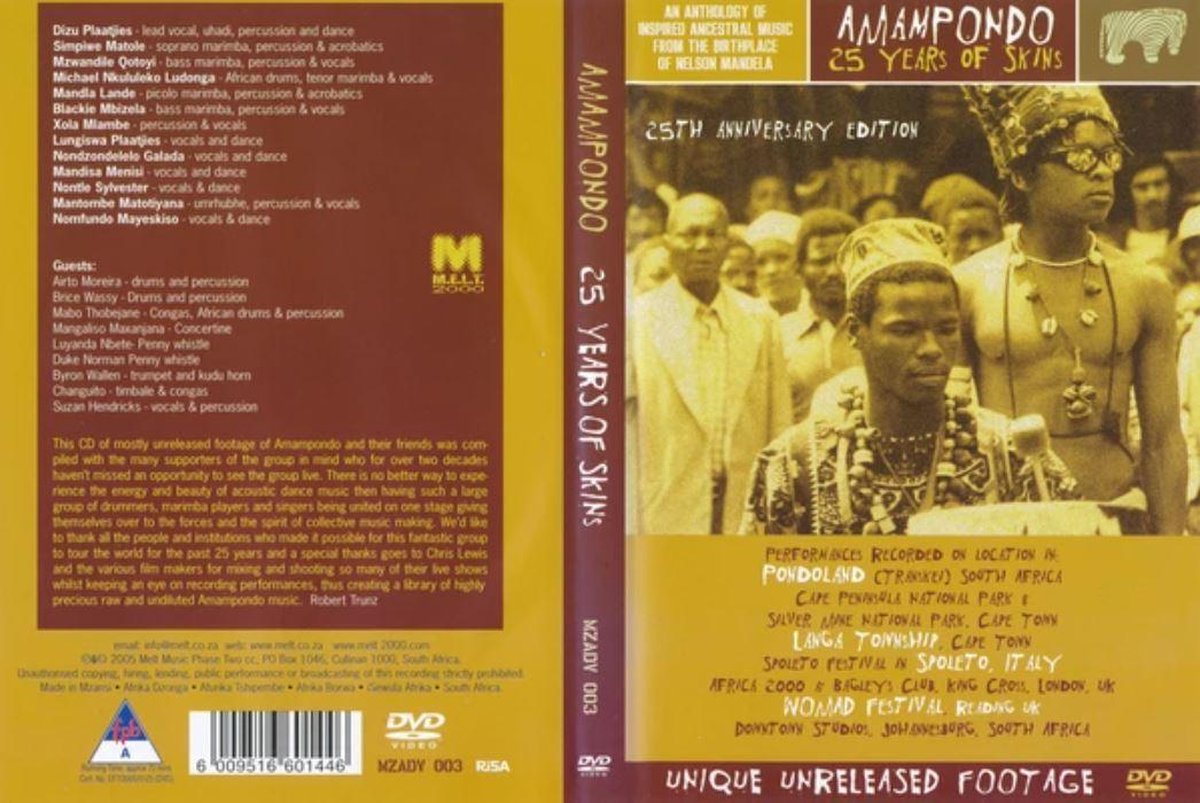 Amampondo 25 Years Of Skin