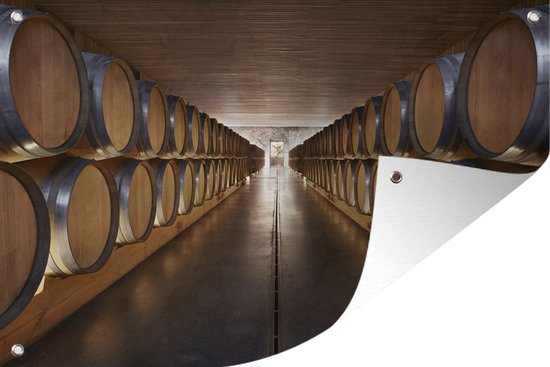 Sticker Porte Cave à Vin 3D - Autocollant Mural 85x215 Cm