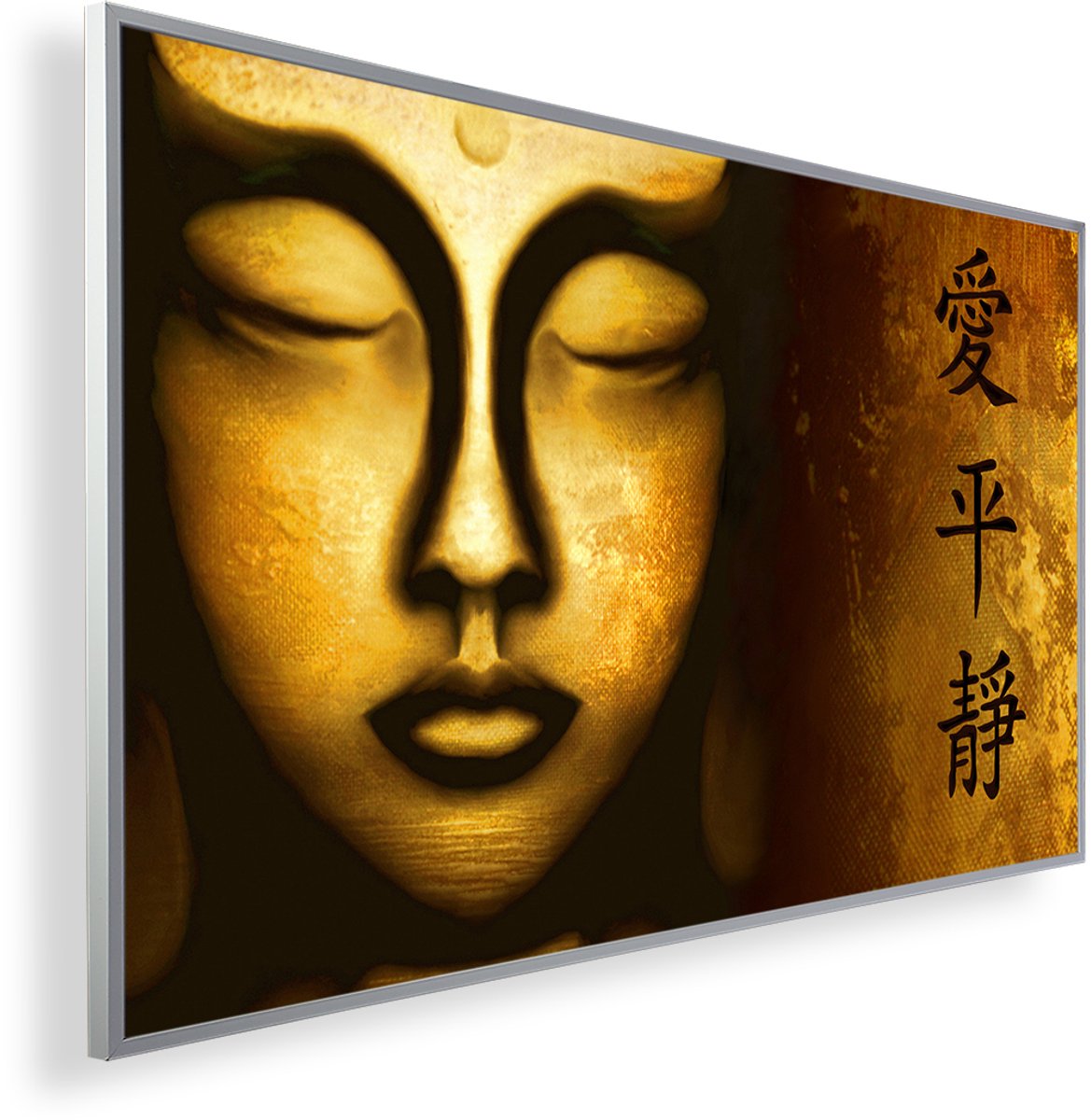 Infrarood Verwarmingspaneel 130W met fotomotief en Smart Thermostaat (5 jaar Garantie) - Buddha 119