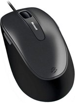 Microsoft 4500 Comfort Muis | Wired Mouse for Business | Ambidextrous Zwart