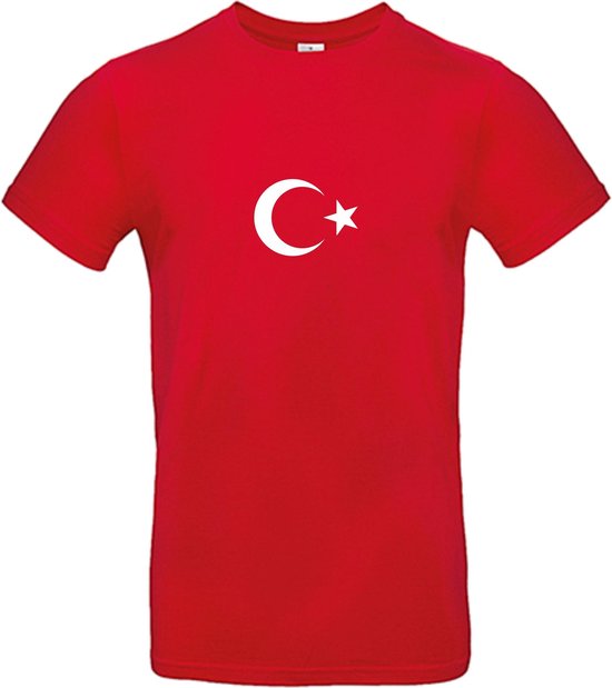 Turkiye - Voetbalshirts - Turkije - Rood T-shirt korte mouw - Maat XXL -  100% Cotton | bol.com