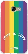 Samsung Galaxy A3 (2017) Hoesje Transparant TPU Case - #LGBT - Love Is Love #ffffff