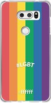 6F hoesje - geschikt voor LG V30 (2017) -  Transparant TPU Case - #LGBT - #LGBT #ffffff