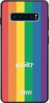 6F hoesje - geschikt voor Samsung Galaxy S10 Plus -  TPU Case - #LGBT - #LGBT #ffffff