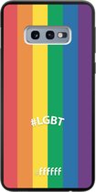 6F hoesje - geschikt voor Samsung Galaxy S10e -  TPU Case - #LGBT - #LGBT #ffffff