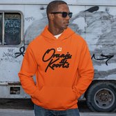 Oranje EK WK Koningsdag Hoodie Oranjekoorts Premium (MAAT XS - UNISEKS FIT) | Oranje kleding / truien | WK & EK Feestkleding